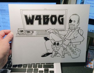 original cartoon by N2EST