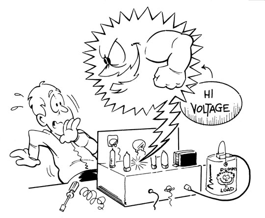dangerous high voltage